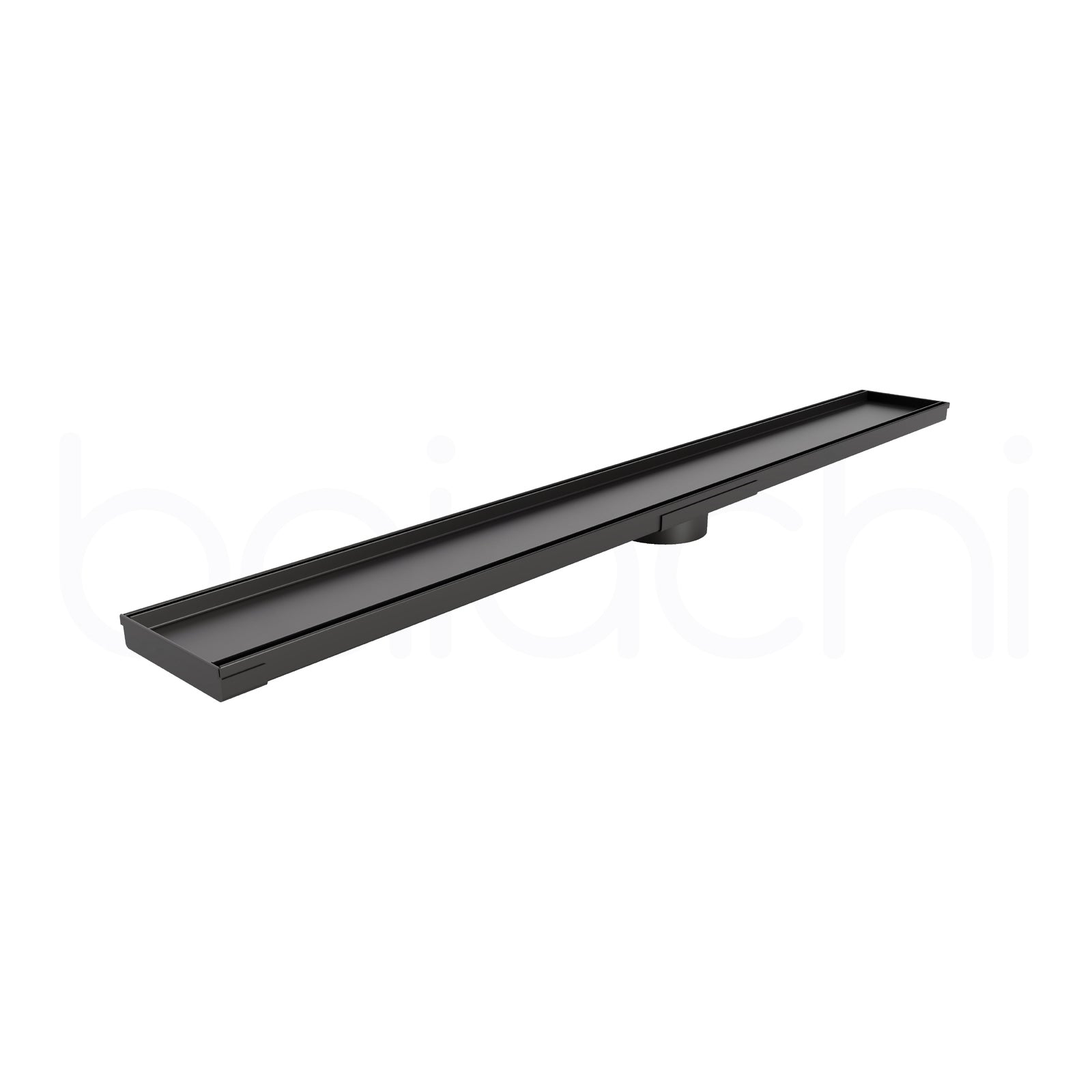 901-1200x115mm Linear Tile Insert Adjustable Floor Waste Gun Metal