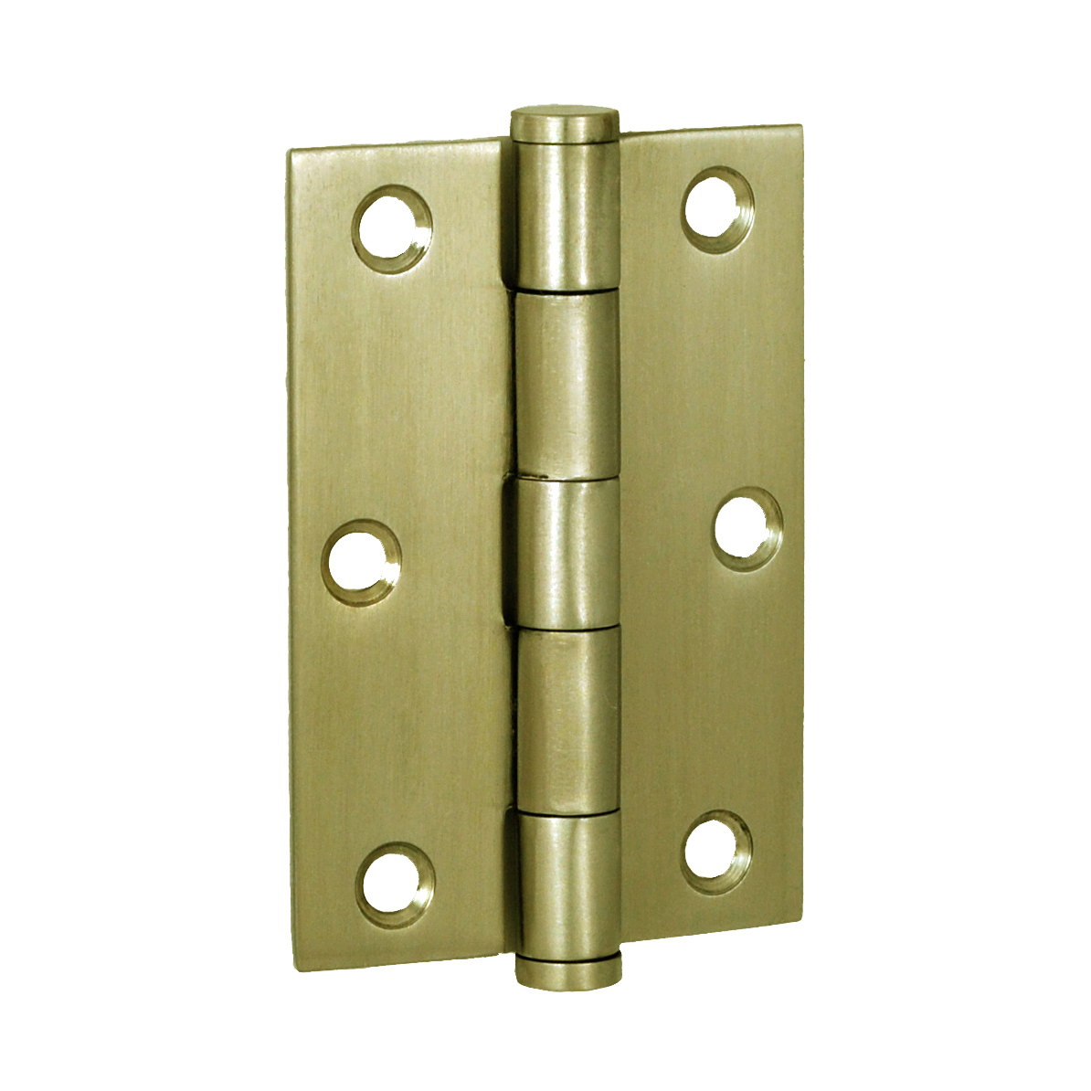 Nidus Butt Hinge (pair) 85x60mm Loose Pin Brushed Gold