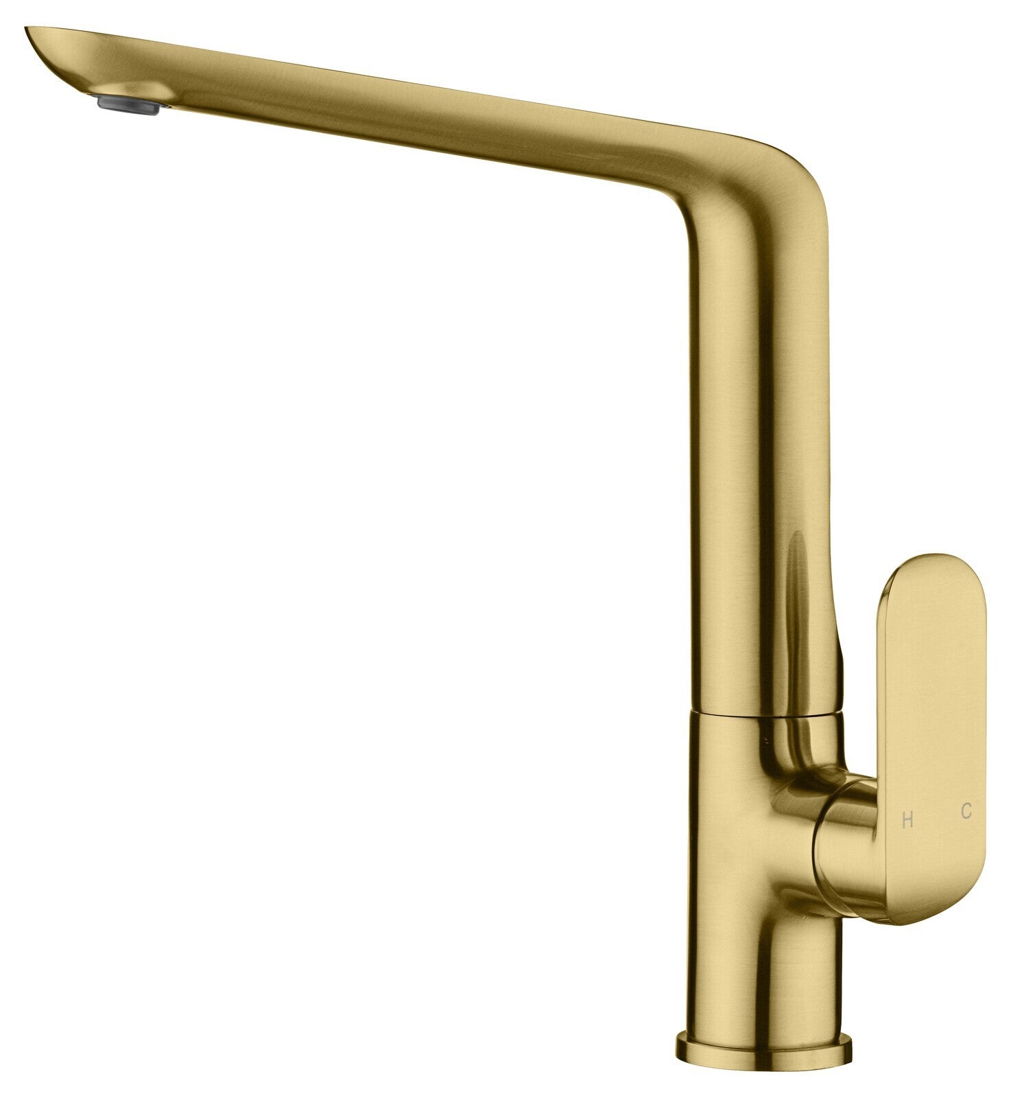 Ikon Kara Kitchen And Laundry Sink Mixer Brushed Gold