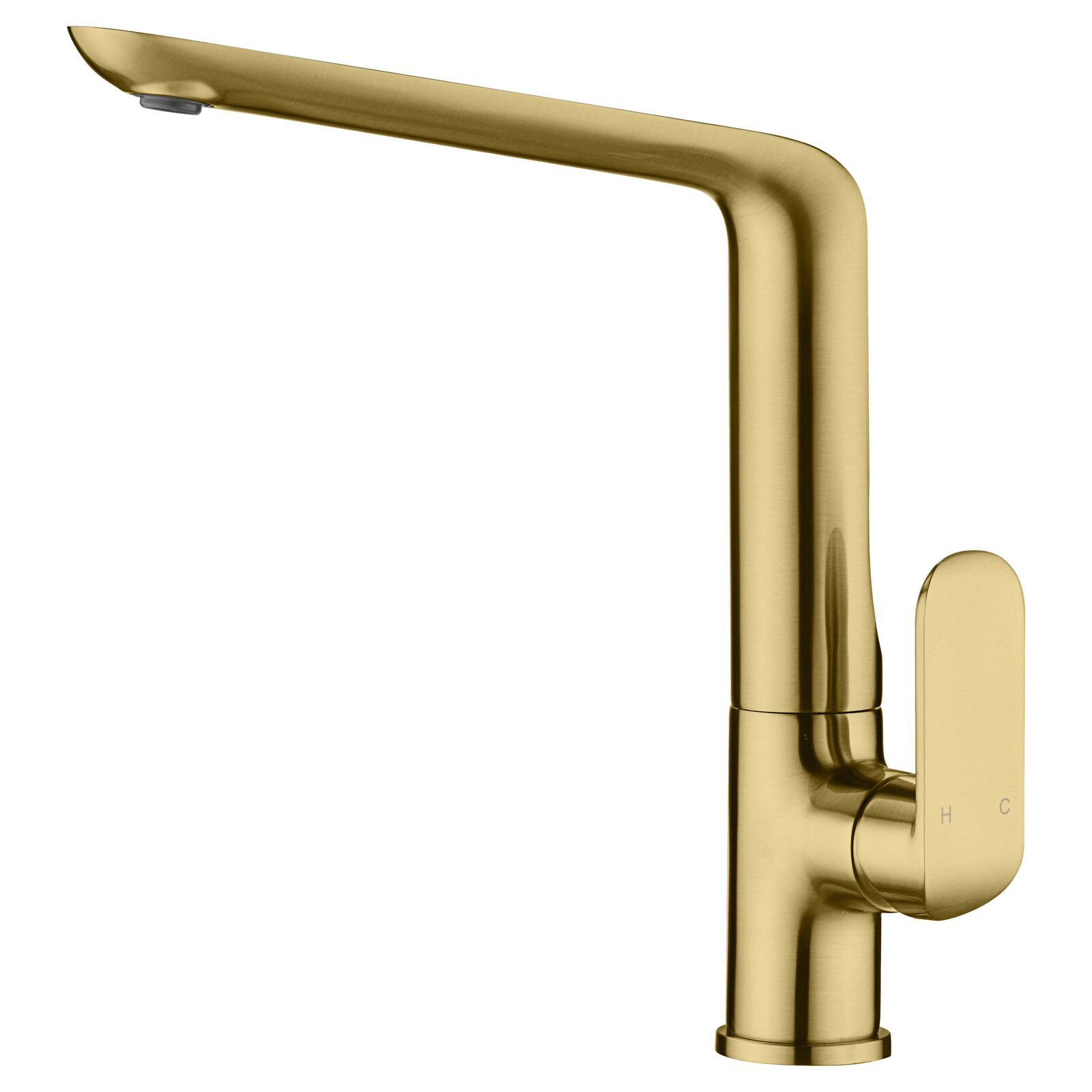 Ikon Kara Kitchen And Laundry Sink Mixer Brushed Gold