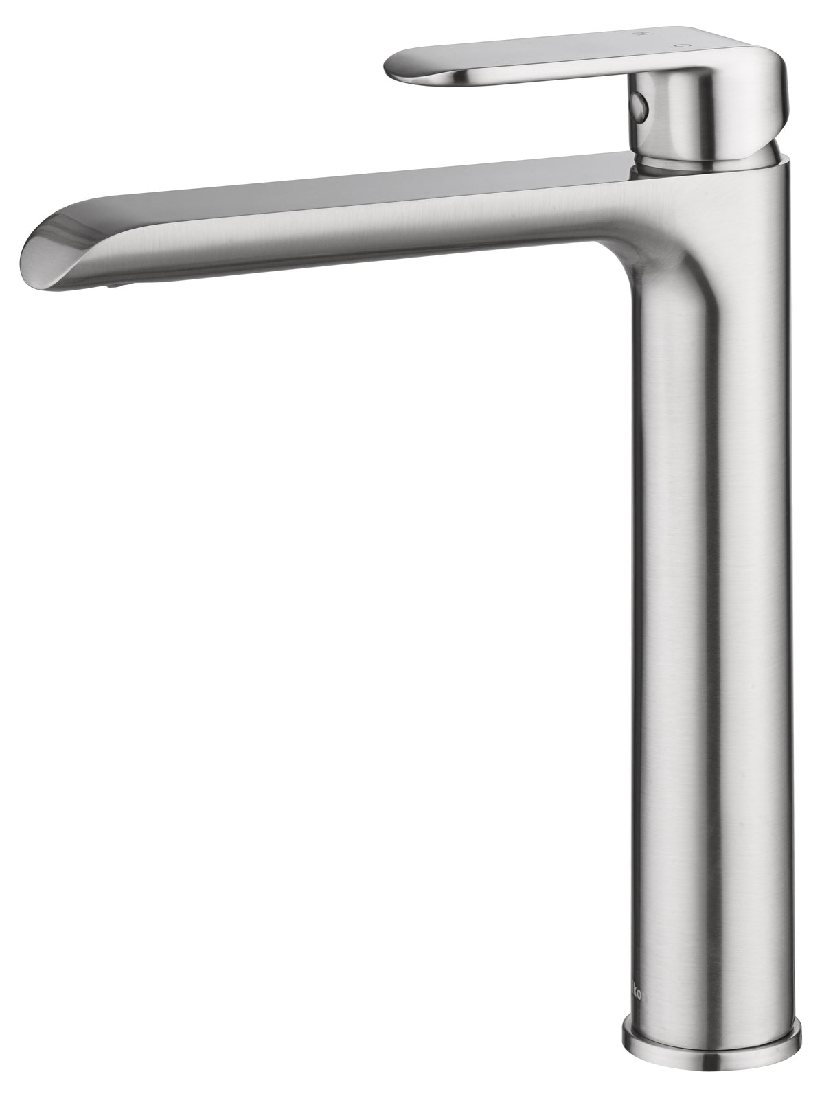 Ikon Kara High Rise Basin Mixer Brushed Nickel