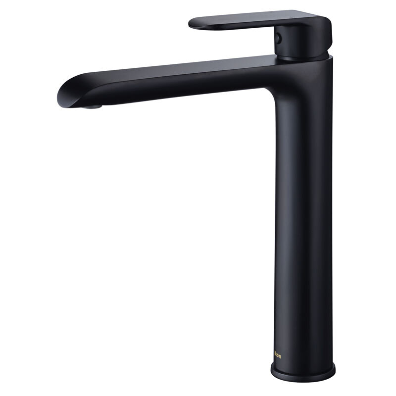 Ikon Kara High Rise Basin Mixer Matte Black