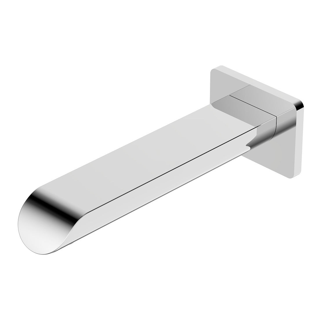 Ikon Kara Square Bath Spout Chrome