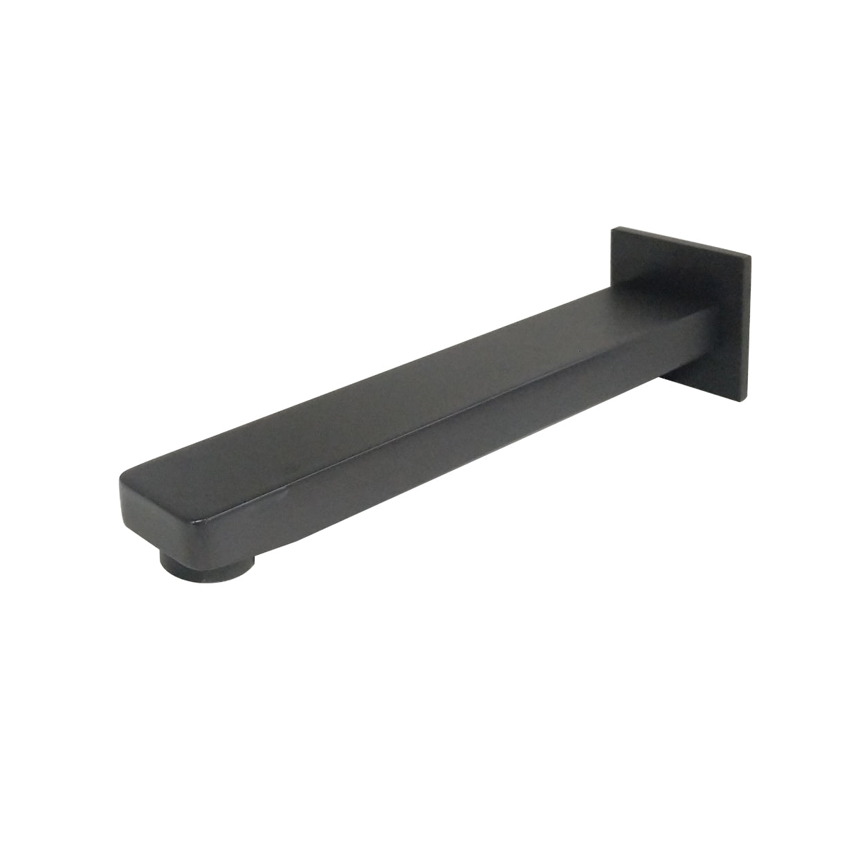 Ikon Flores Bath Spout Matte Black