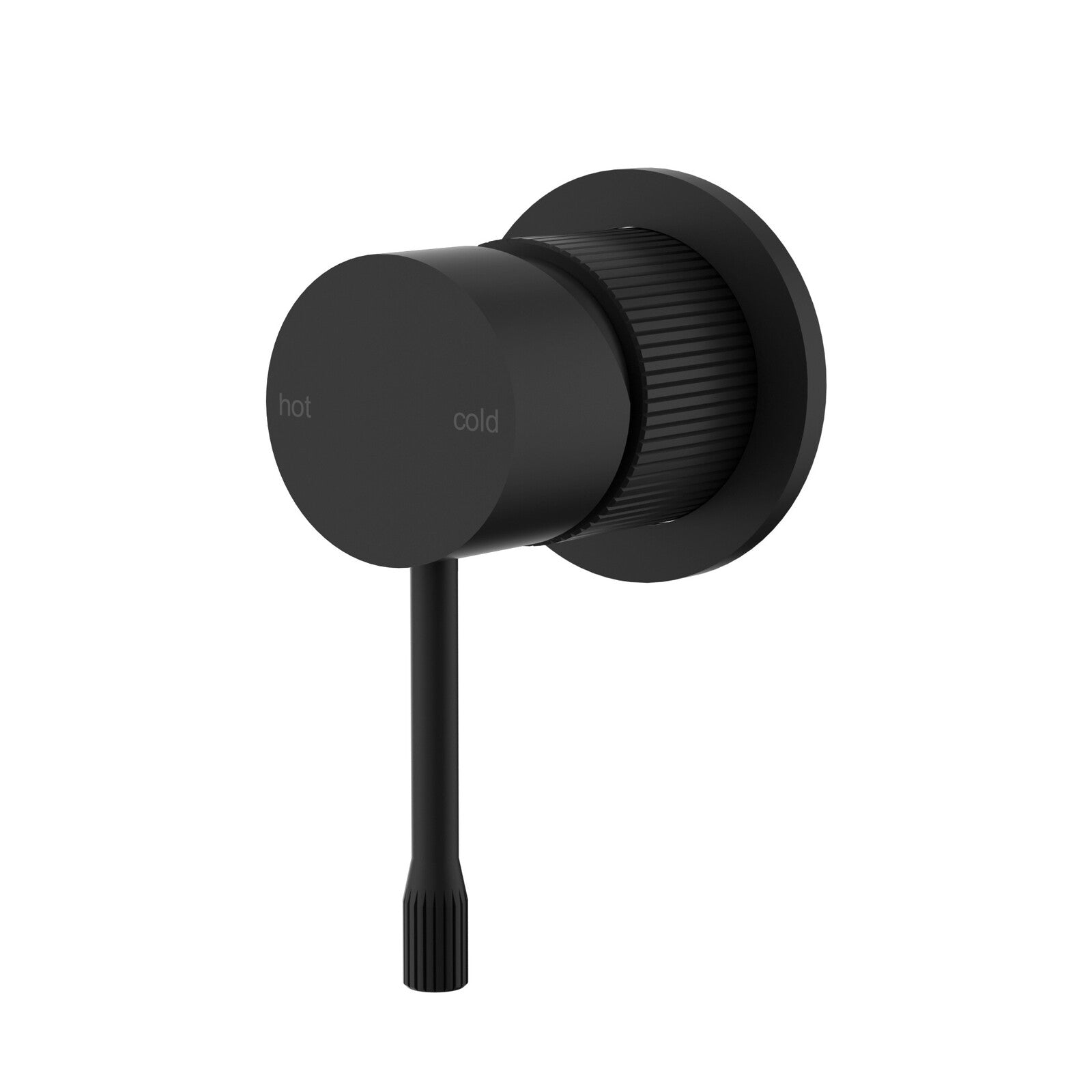 Ikon Linie Wall Mixer Matte Black