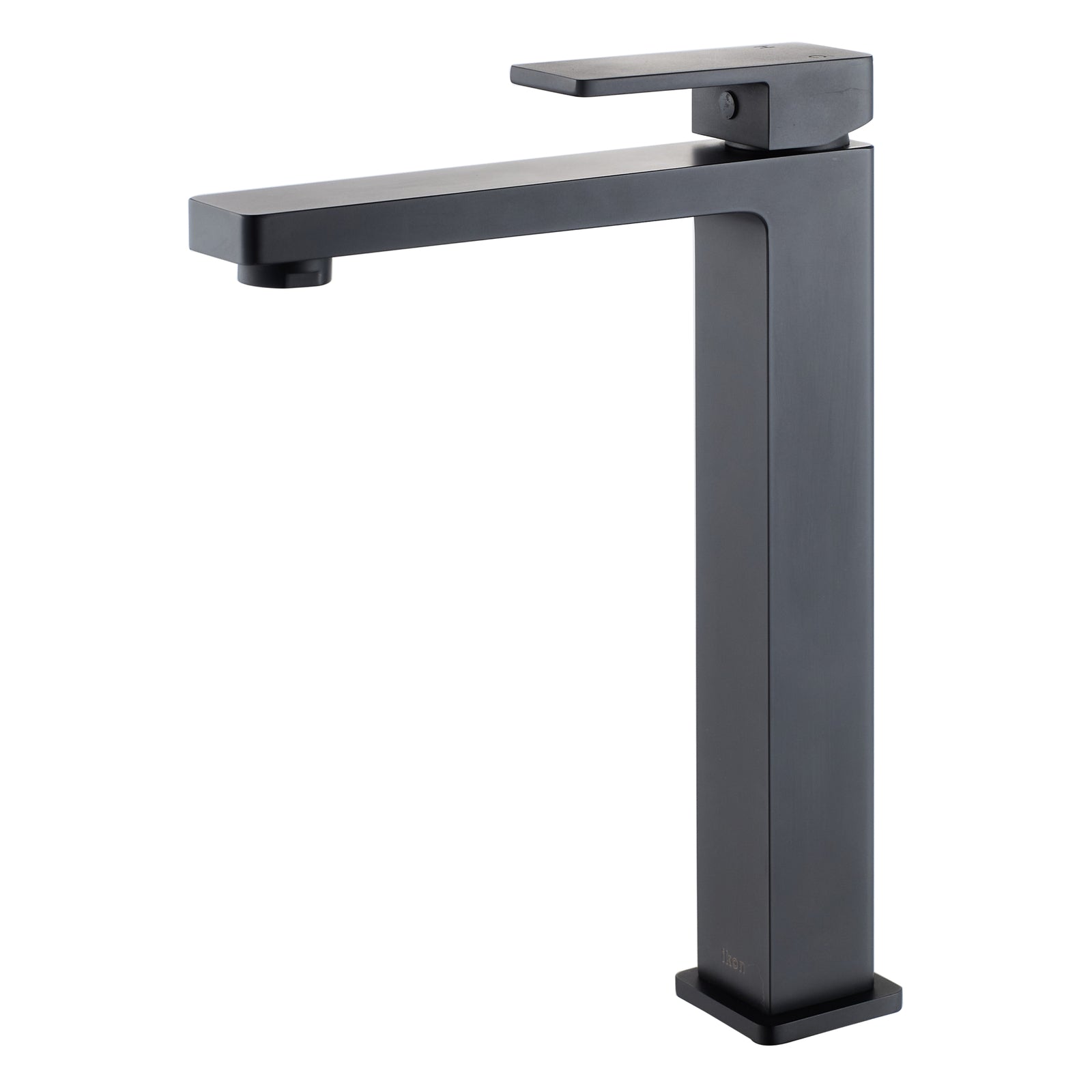 Ikon Ceram High Rise Basin Mixer Matte Black