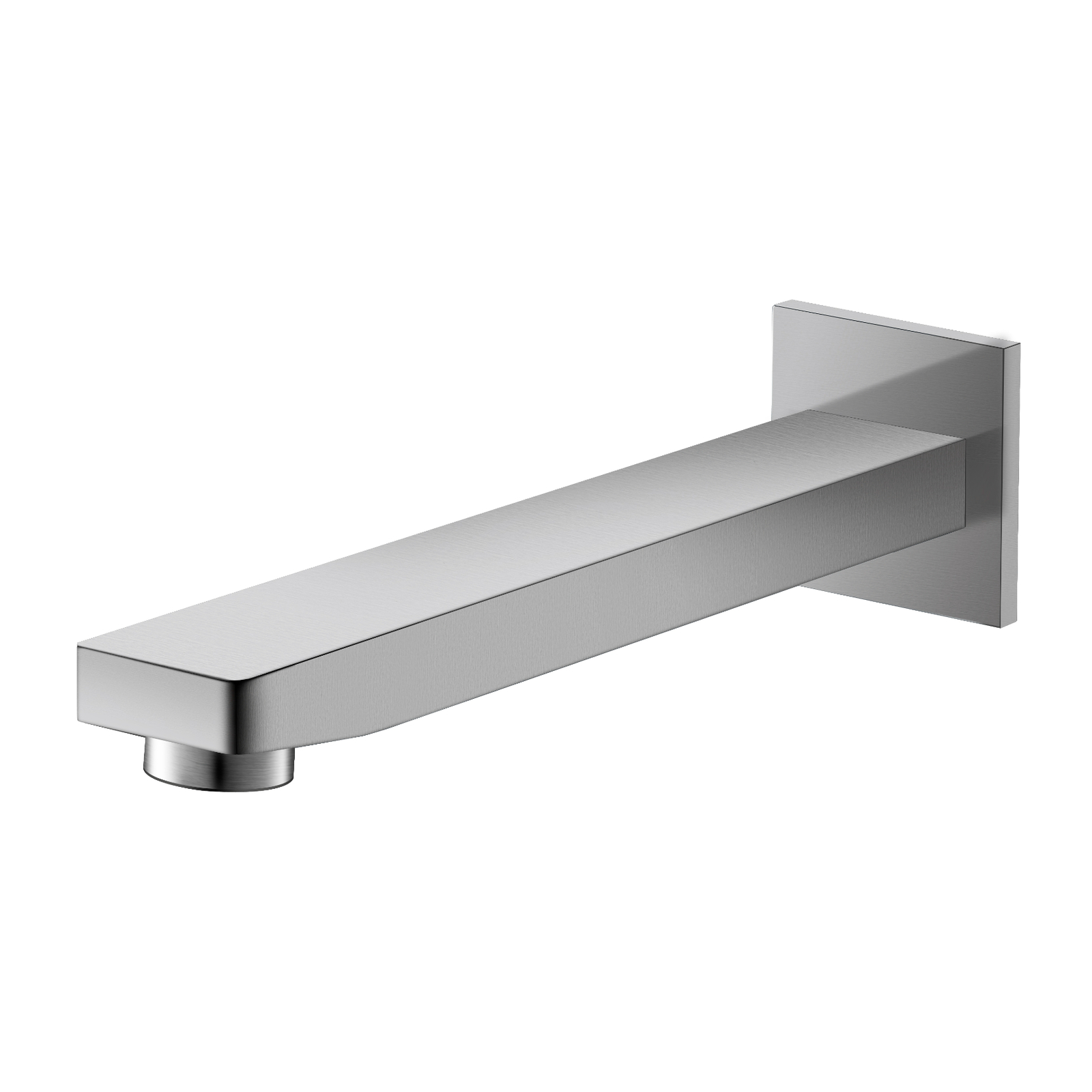 Ikon Ceram Bath Spout Brushed Nickel