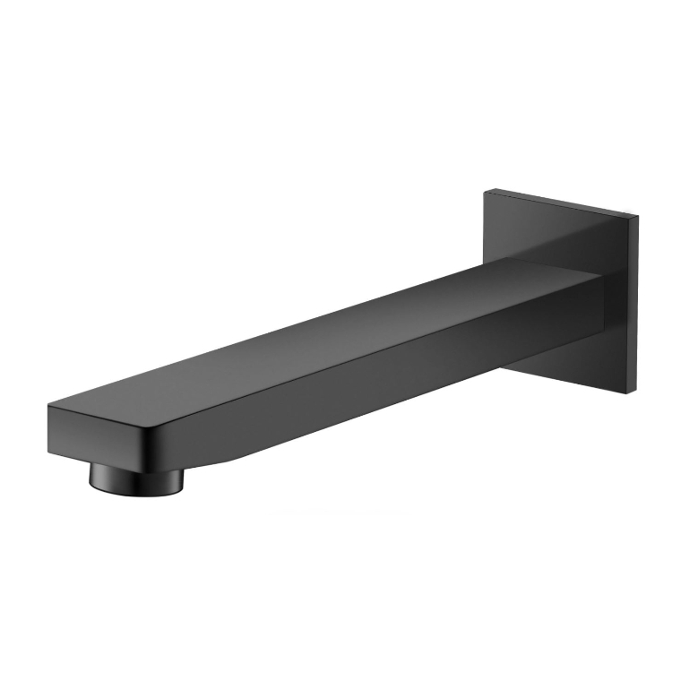 Ikon Ceram Bath Spout Matte Black