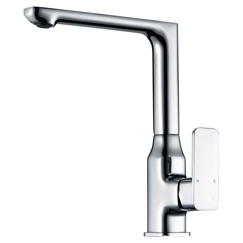 Ikon Seto Kitchen And Laundry Sink Mixer Chrome