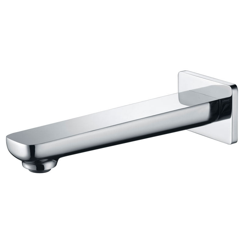 Ikon Seto Square Bath Spout Chrome