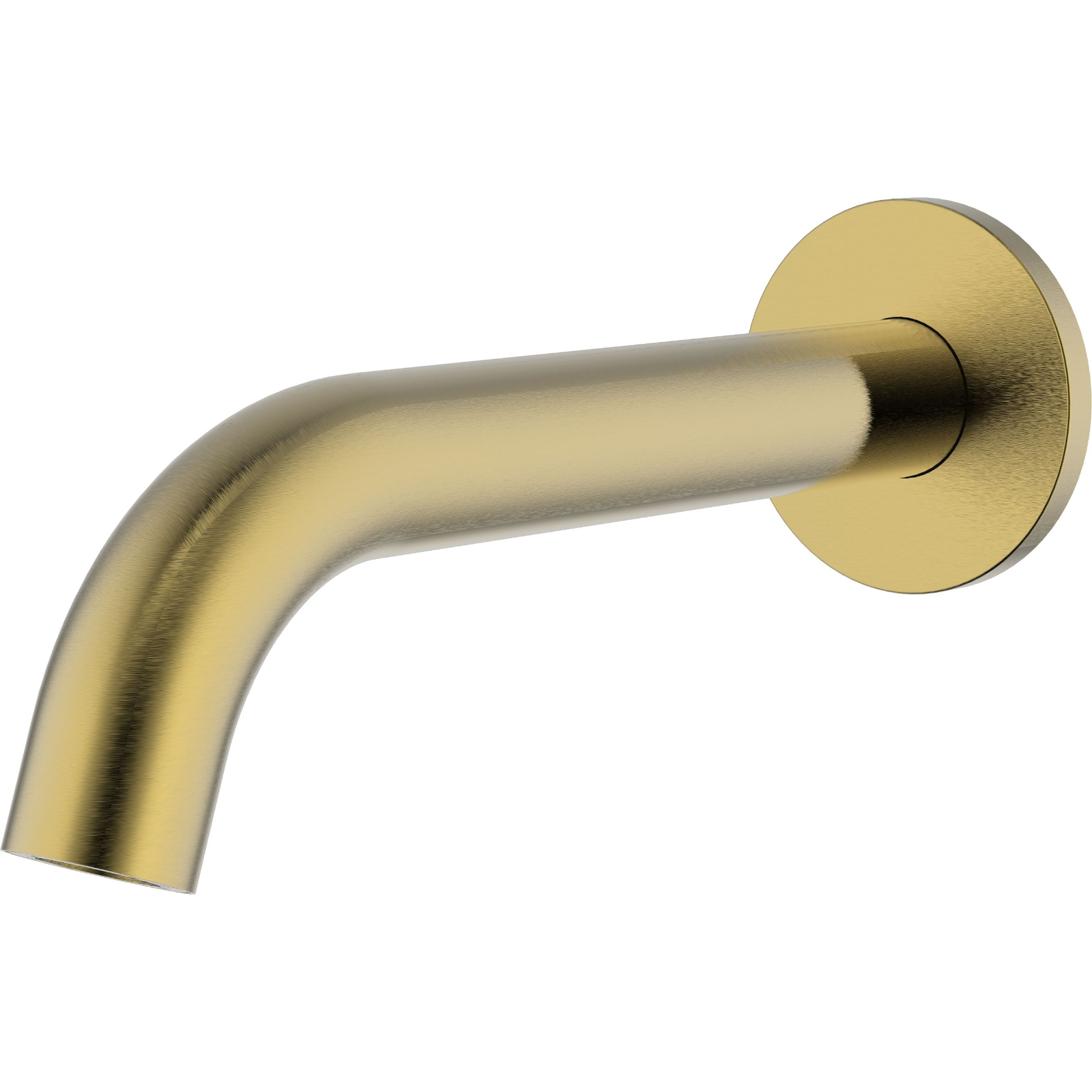 Ikon Soko Round Spout Brushed Gold