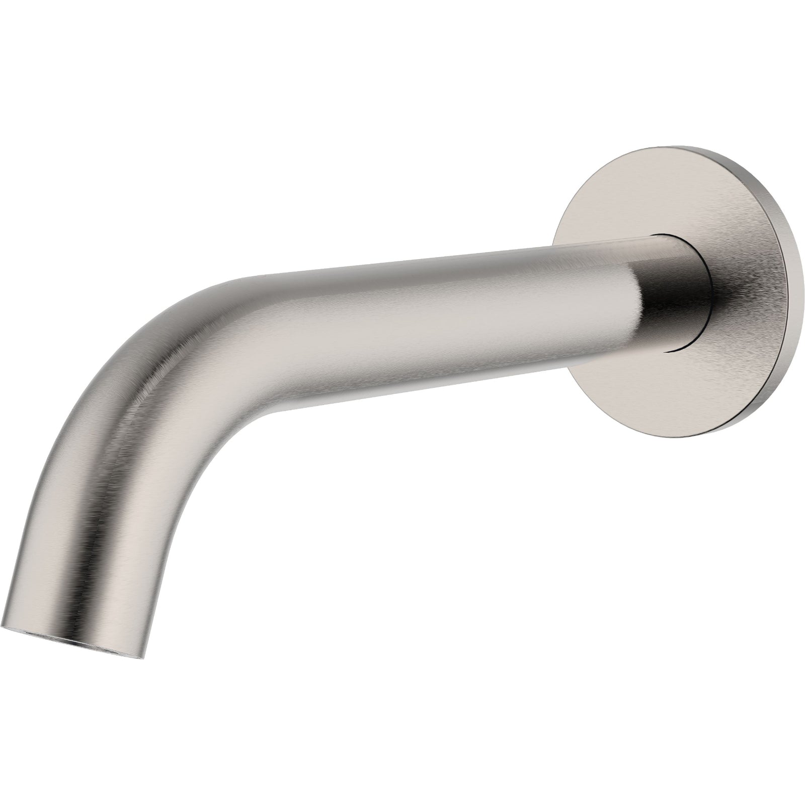 Ikon Soko Round Spout Brushed Nickel