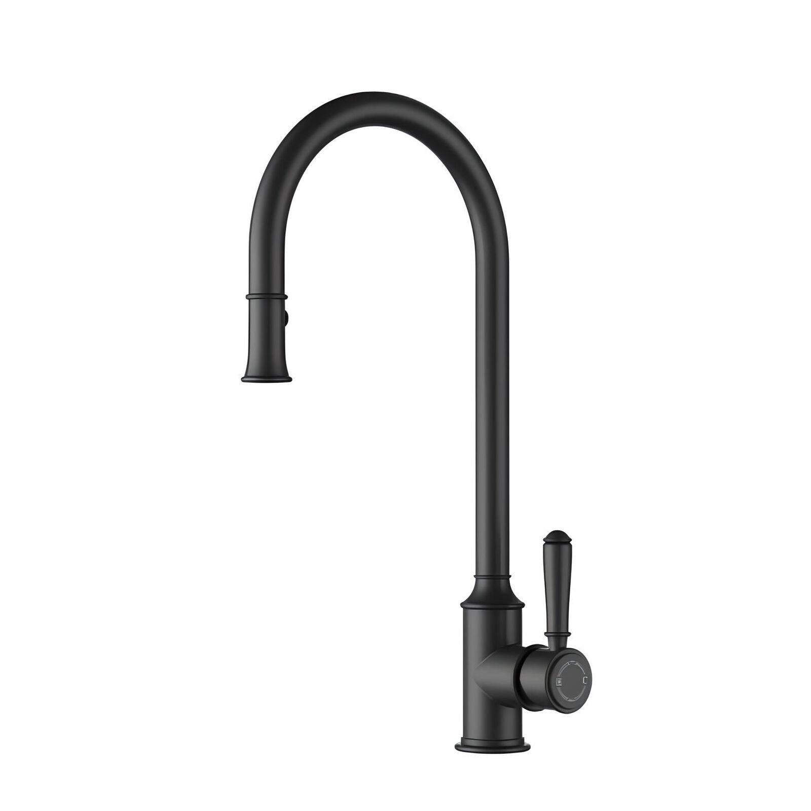 Clasico Pull-out  Sink  Mixer in Matt Black