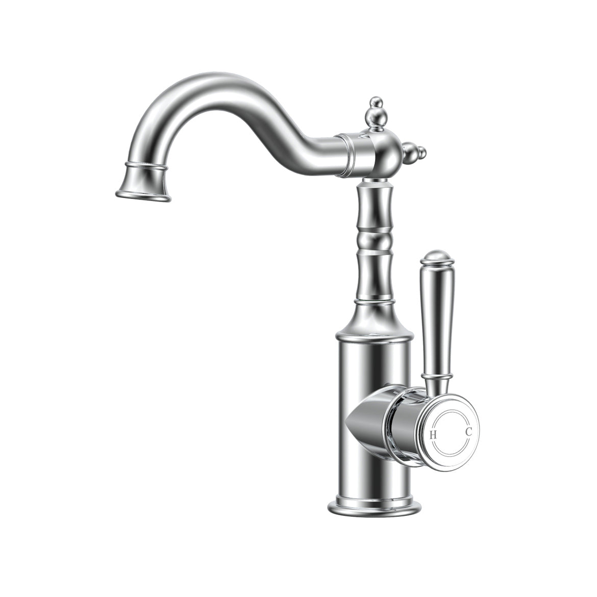 Ikon Clasico Basin Mixer Chrome