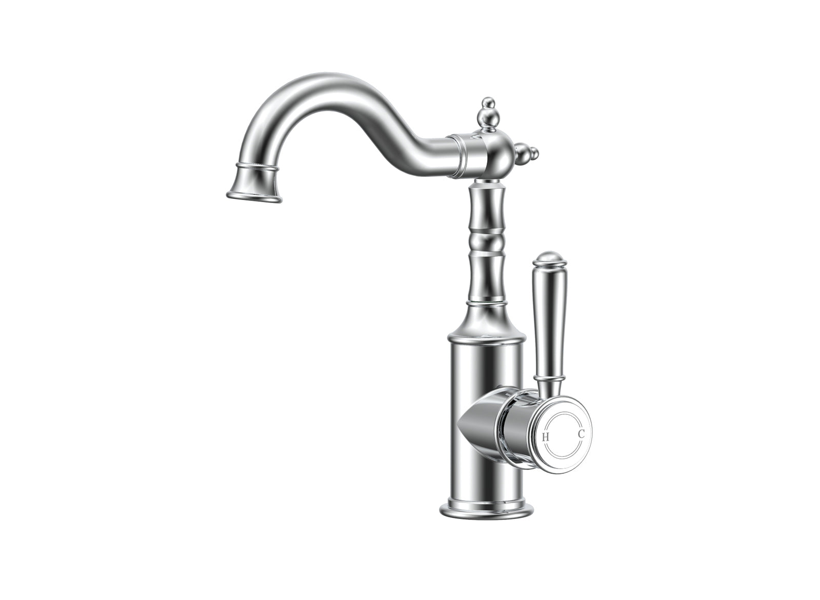 Ikon Clasico Basin Mixer Chrome