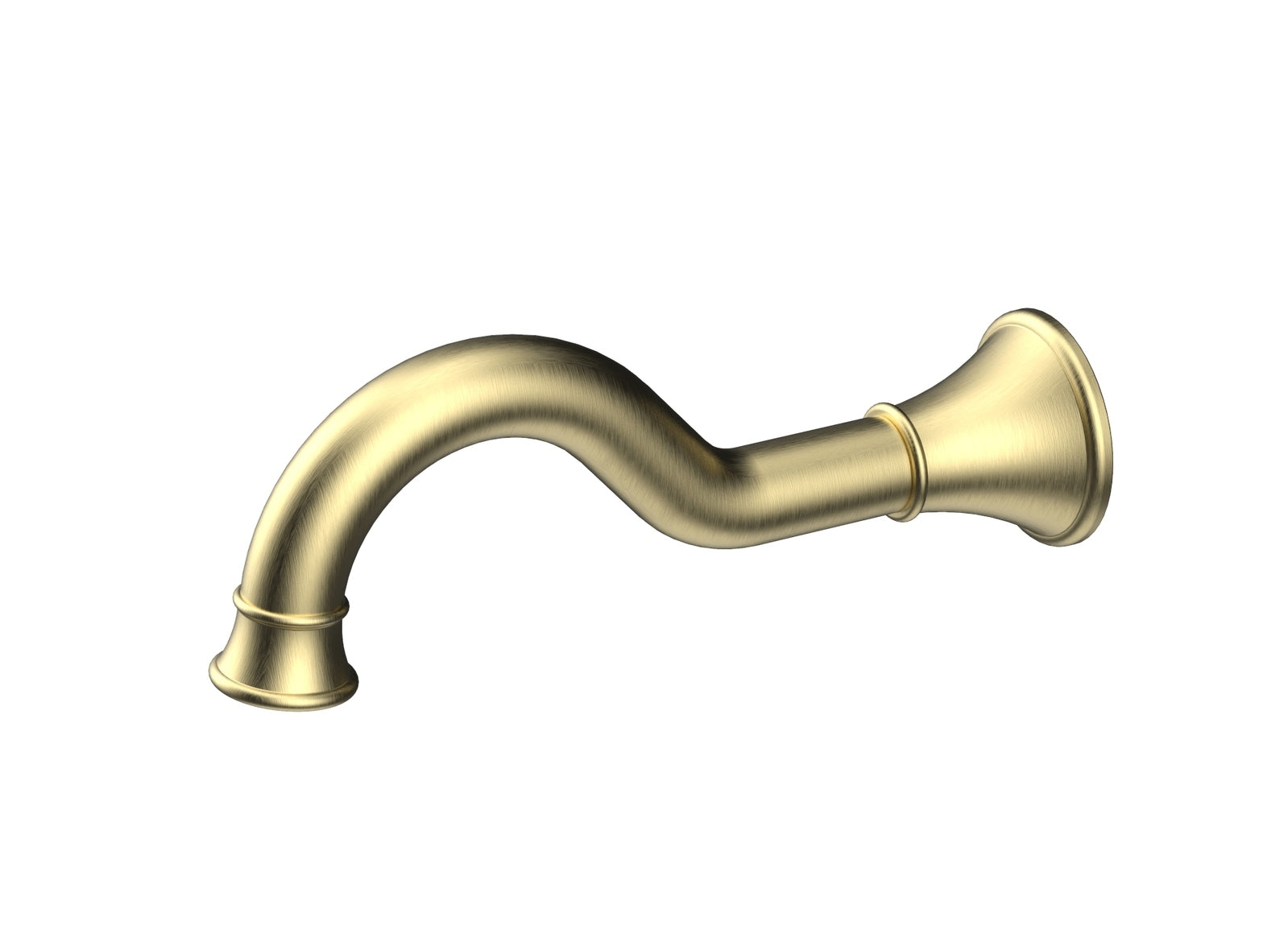 Ikon Clasico Spout Brushed Gold