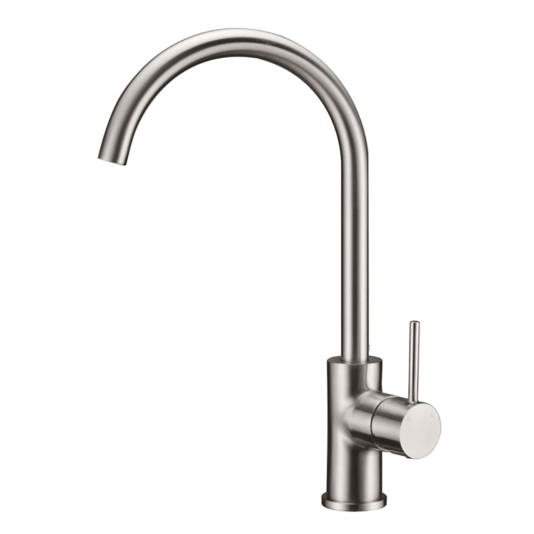 Ikon Hali Kitchen And Laundry Sink Mixer Brushed Nickel