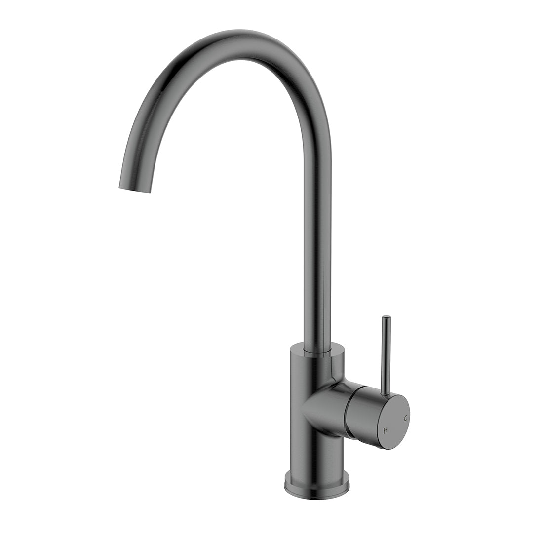 Ikon Hali Kitchen And Laundry Sink Mixer Gun Metal