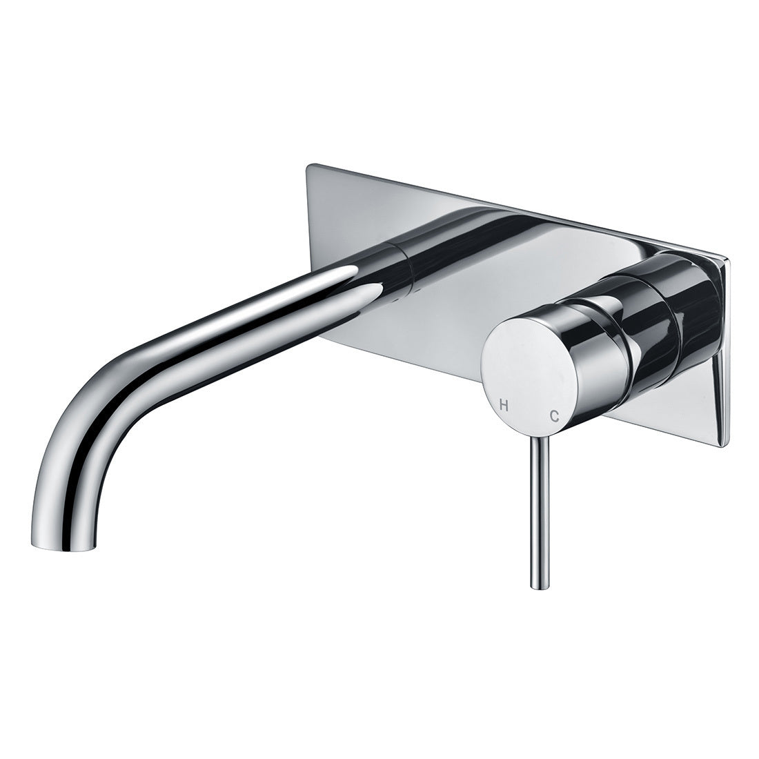 Ikon Hali Wall Mixer With Spout Chrome