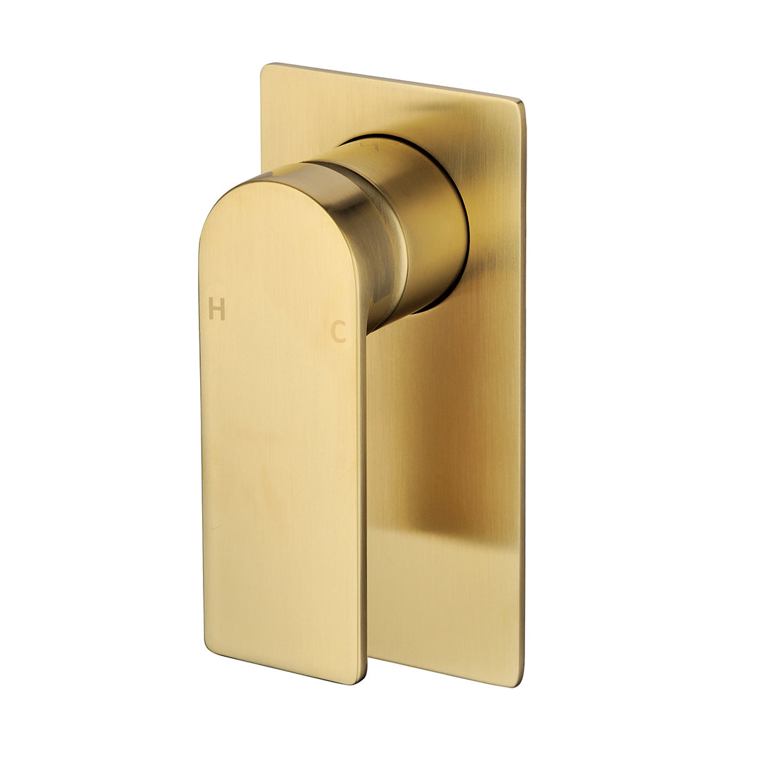 Ruki Wall Mixer Brushed Gold