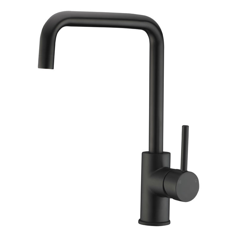 Otus Kitchen And Laundry Sink Mixer Matte Black PC1002SB-B