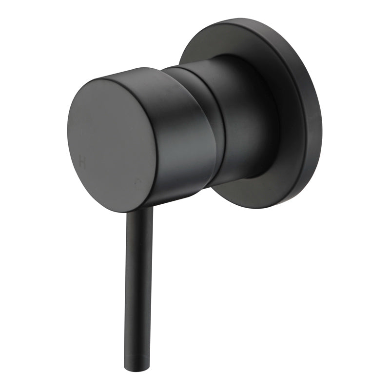 Otus Pin Handle Wall Mixer Matte Black