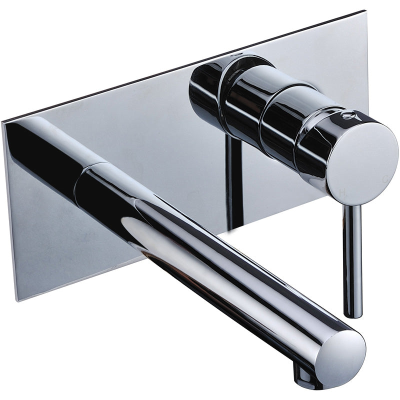 Otus Wall Mixer with Spout Chrome