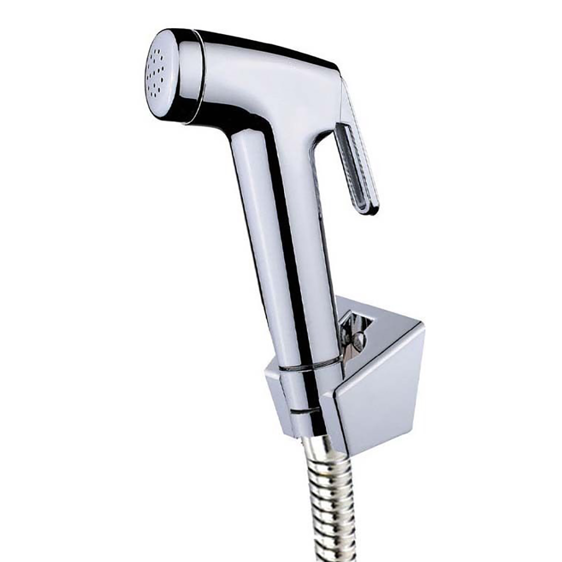 Bidet Trigger Spray with Anti Burst Hose Chrome