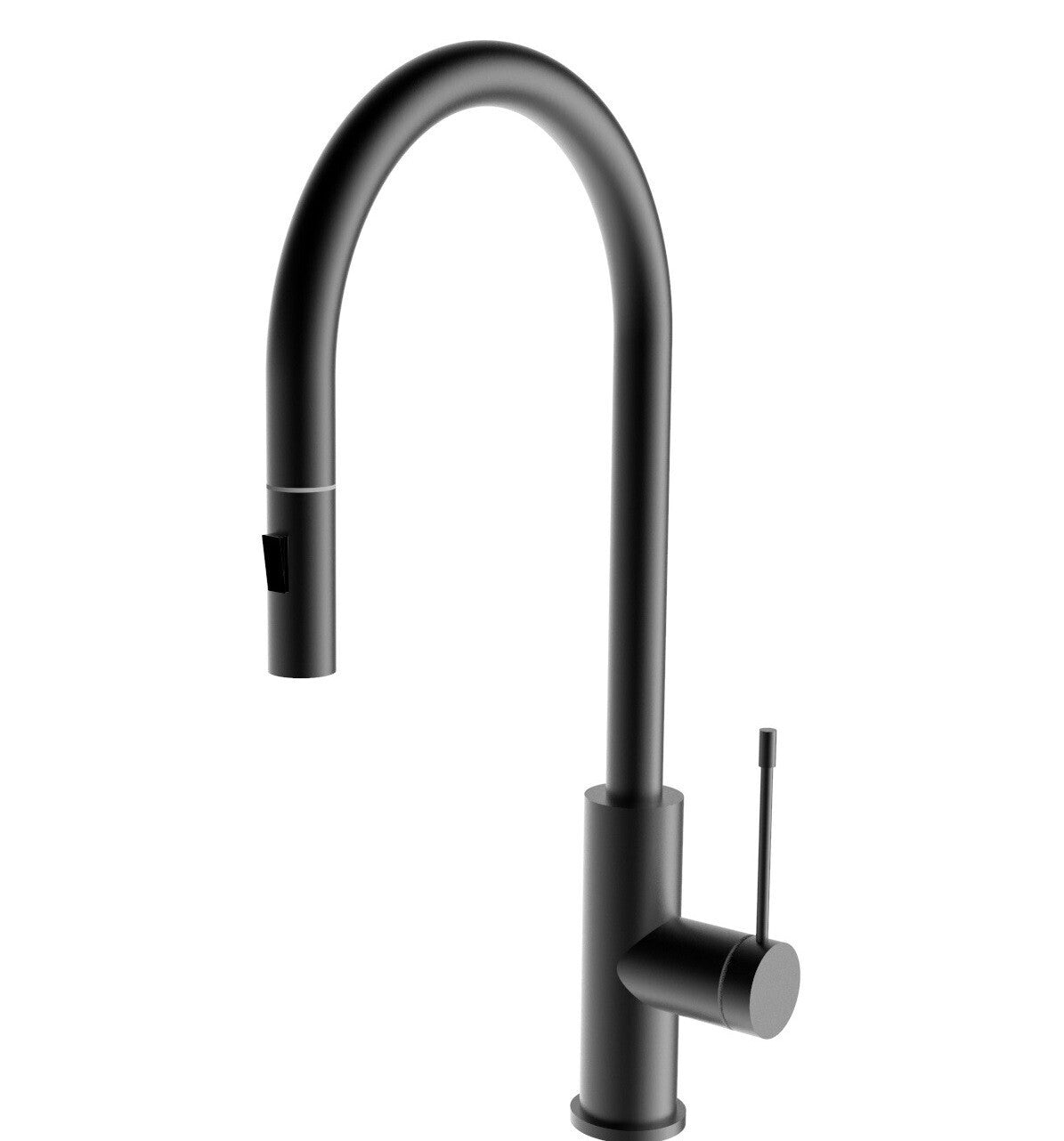 Aziz-II Pull-Out Kitchen And Laundry Sink Mixer Matte Black