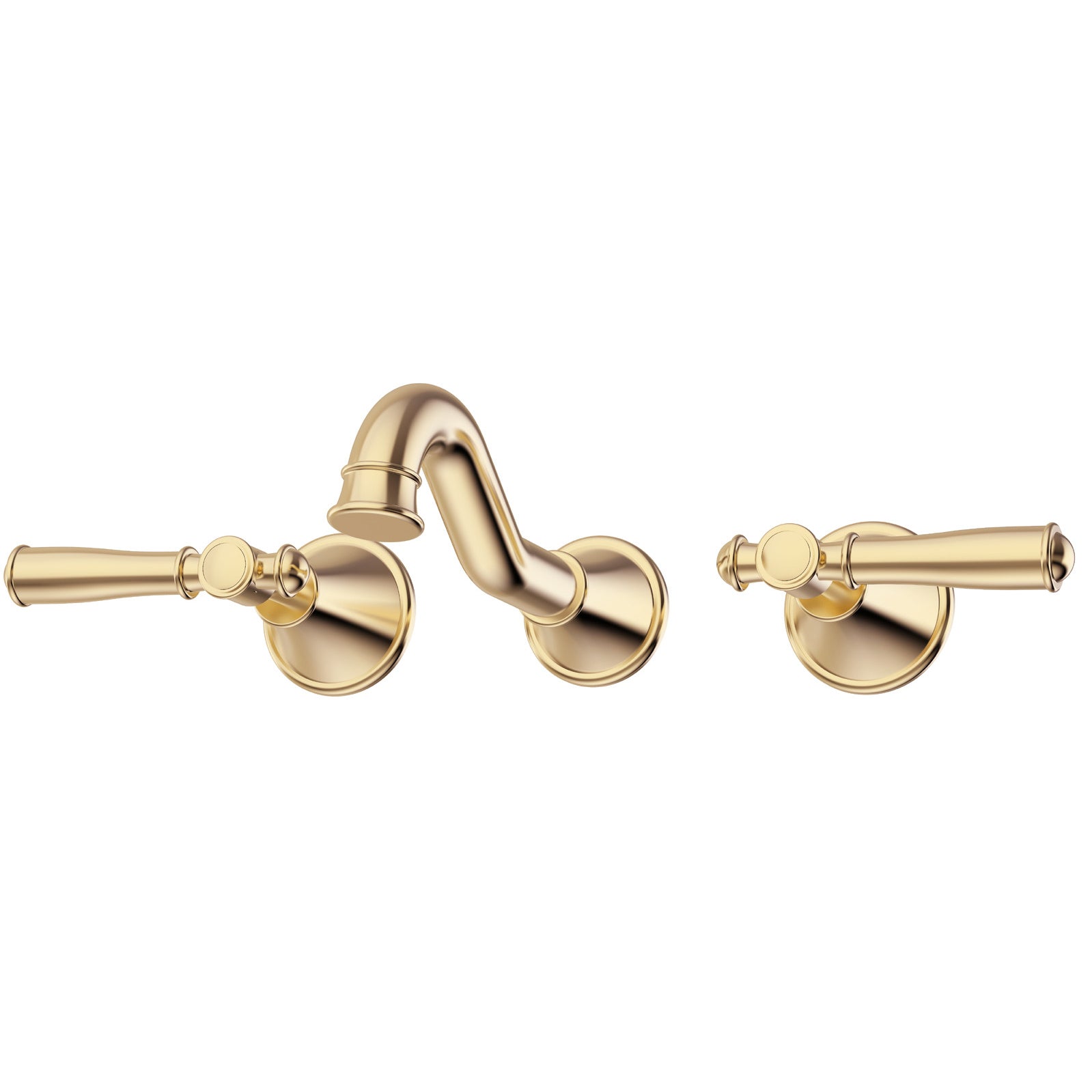 Ikon Clasico Bath Set Brushed Gold