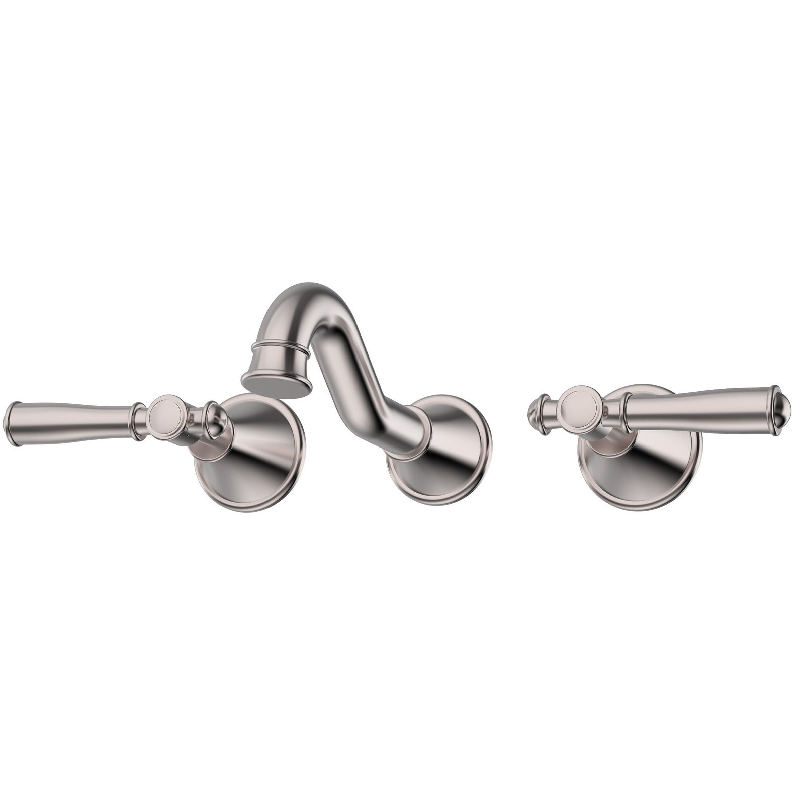 Ikon Clasico Bath Set Brushed Nickel