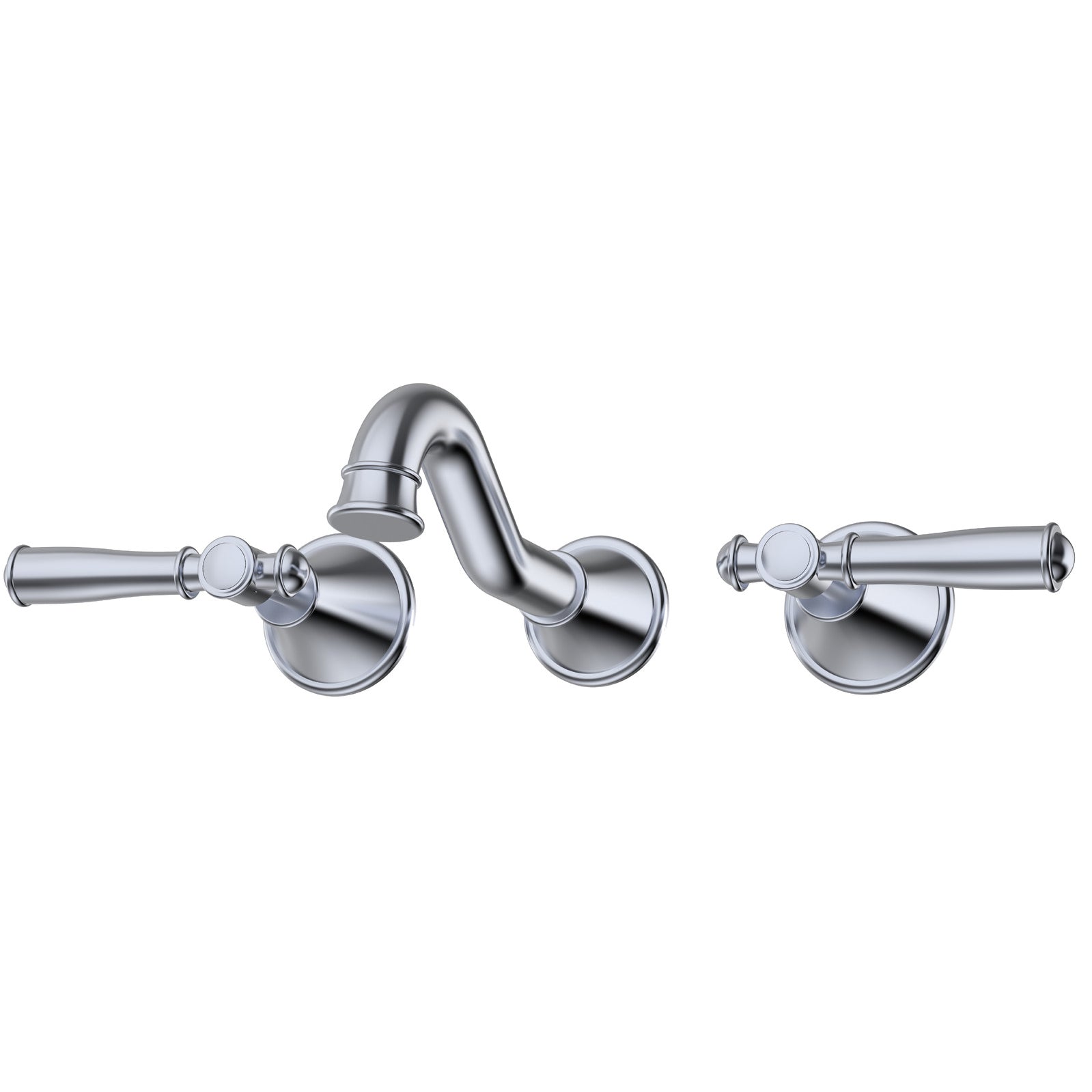 Ikon Clasico Bath Set Chrome