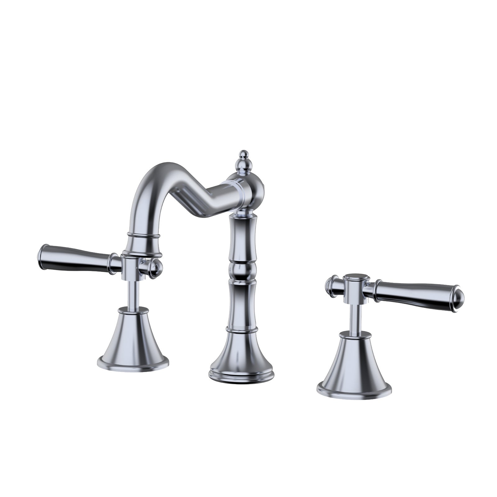 Ikon Clasico Basin Set Chrome