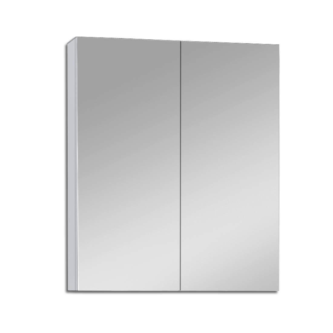 600mmx720mm Bathroom Vanity Mirror Cabinet Shaving Storage 8mm Glass Shelf Pemc