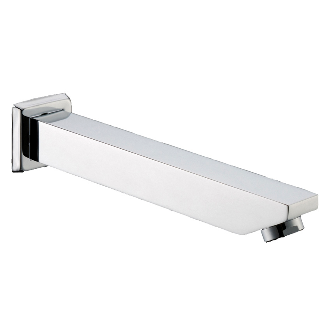 Yale Square Spout 200mm Chrome