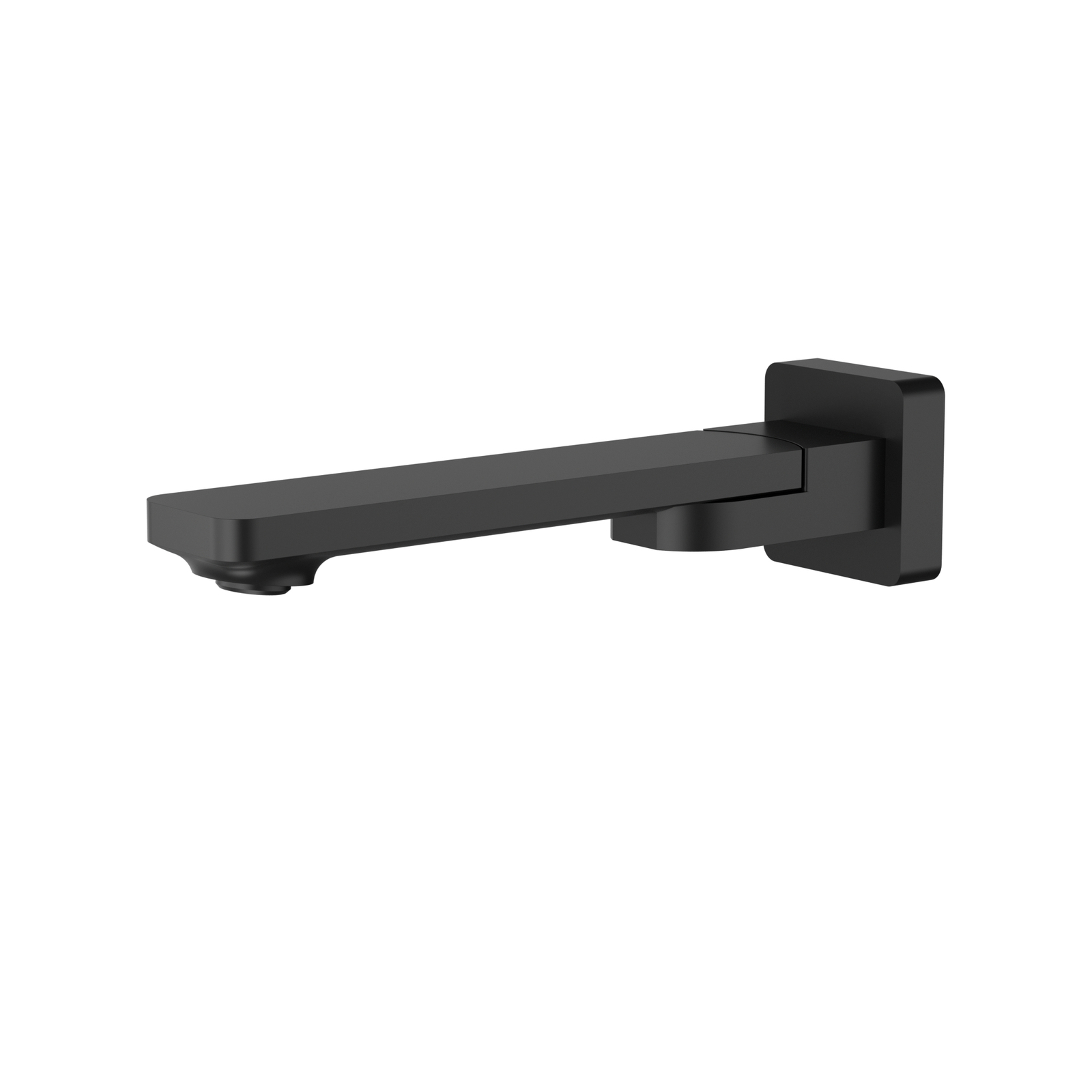 Ruki Swivel Bath Spout Matt Black