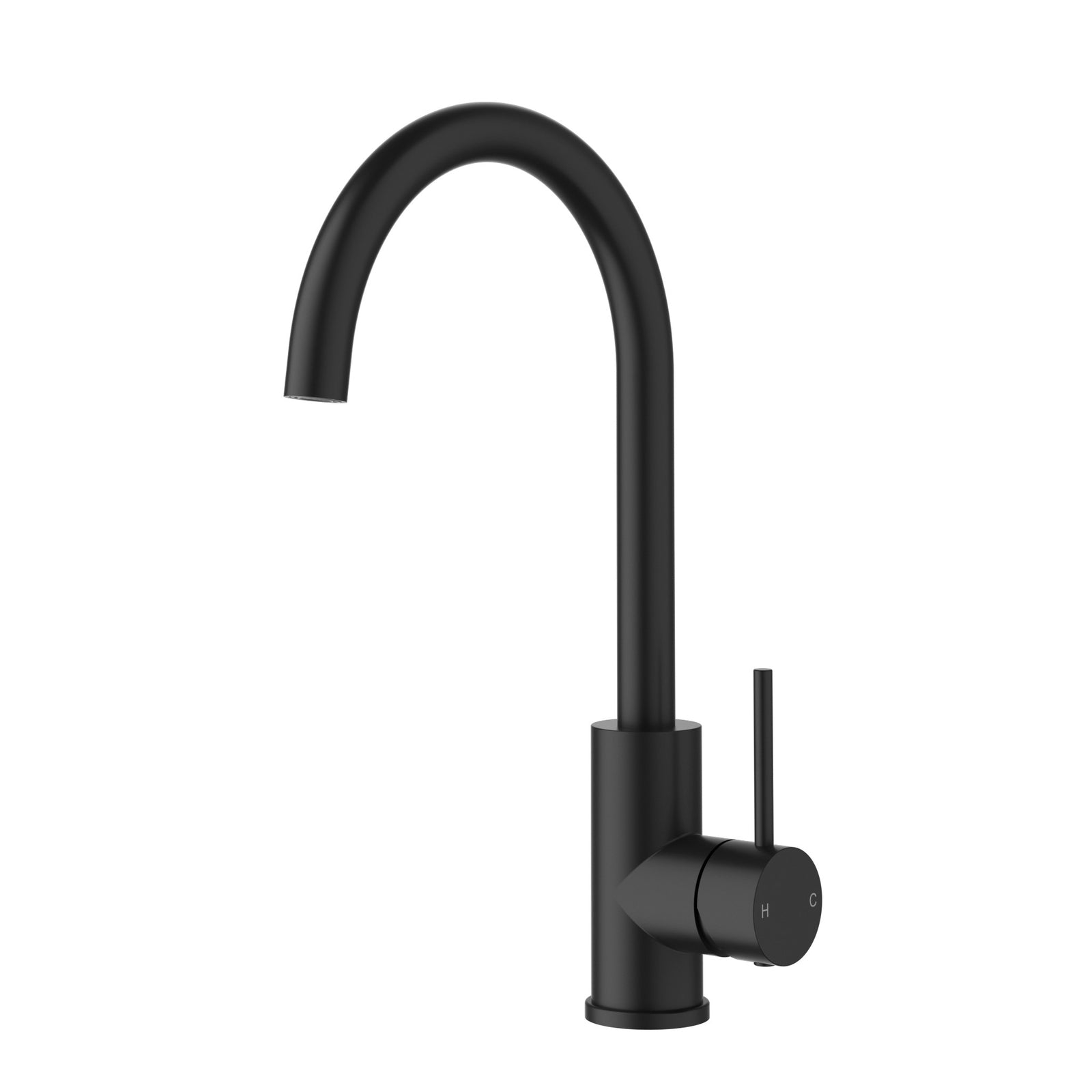 Otus Slimline SS Sink Mixer in Matte Black