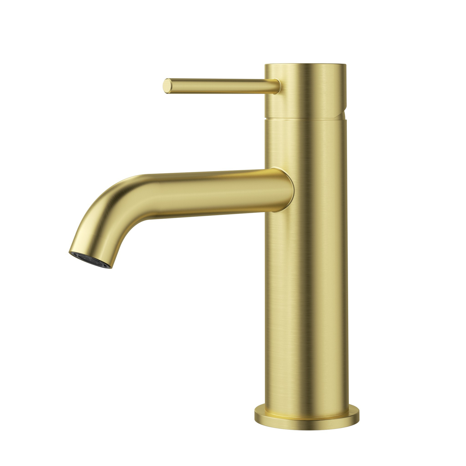 Otus Slimline SS Basin Mixer Brushed Gold