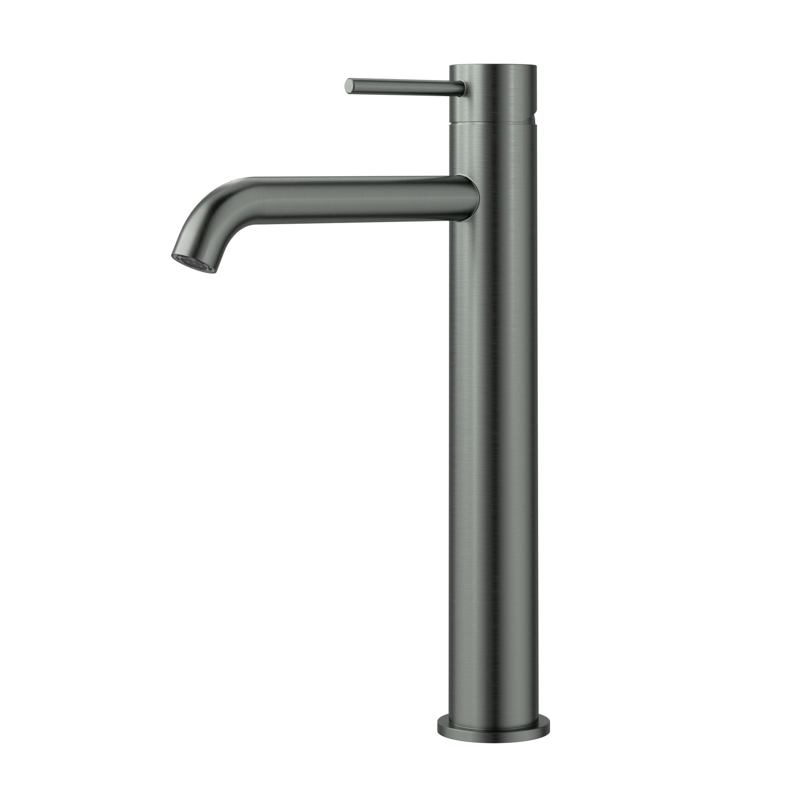 Otus Slimline SS Highrise Basin Mixer Gun Metal