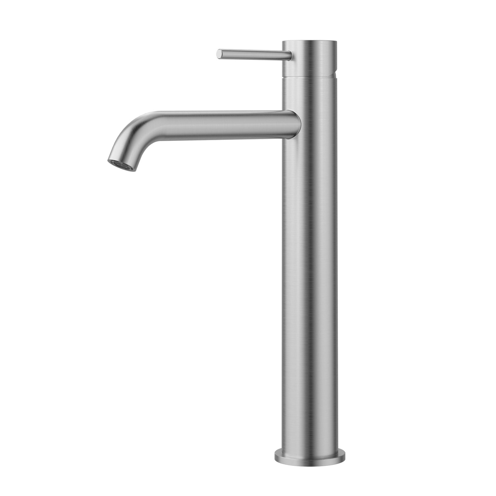 Otus Slimline SS Highrise Basin Mixer Brushed Nickel