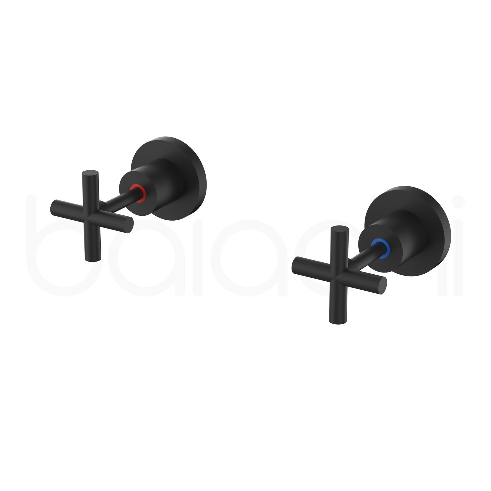 Wall Top Assemblies Matte Black