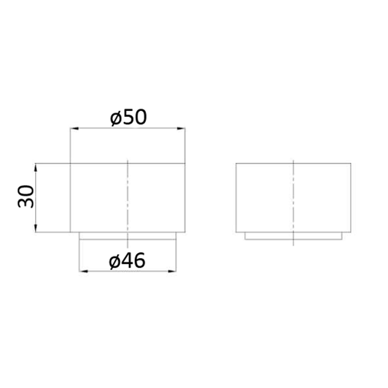 Tana Quarter Turn Wall Top Assemblies Brushed Gold