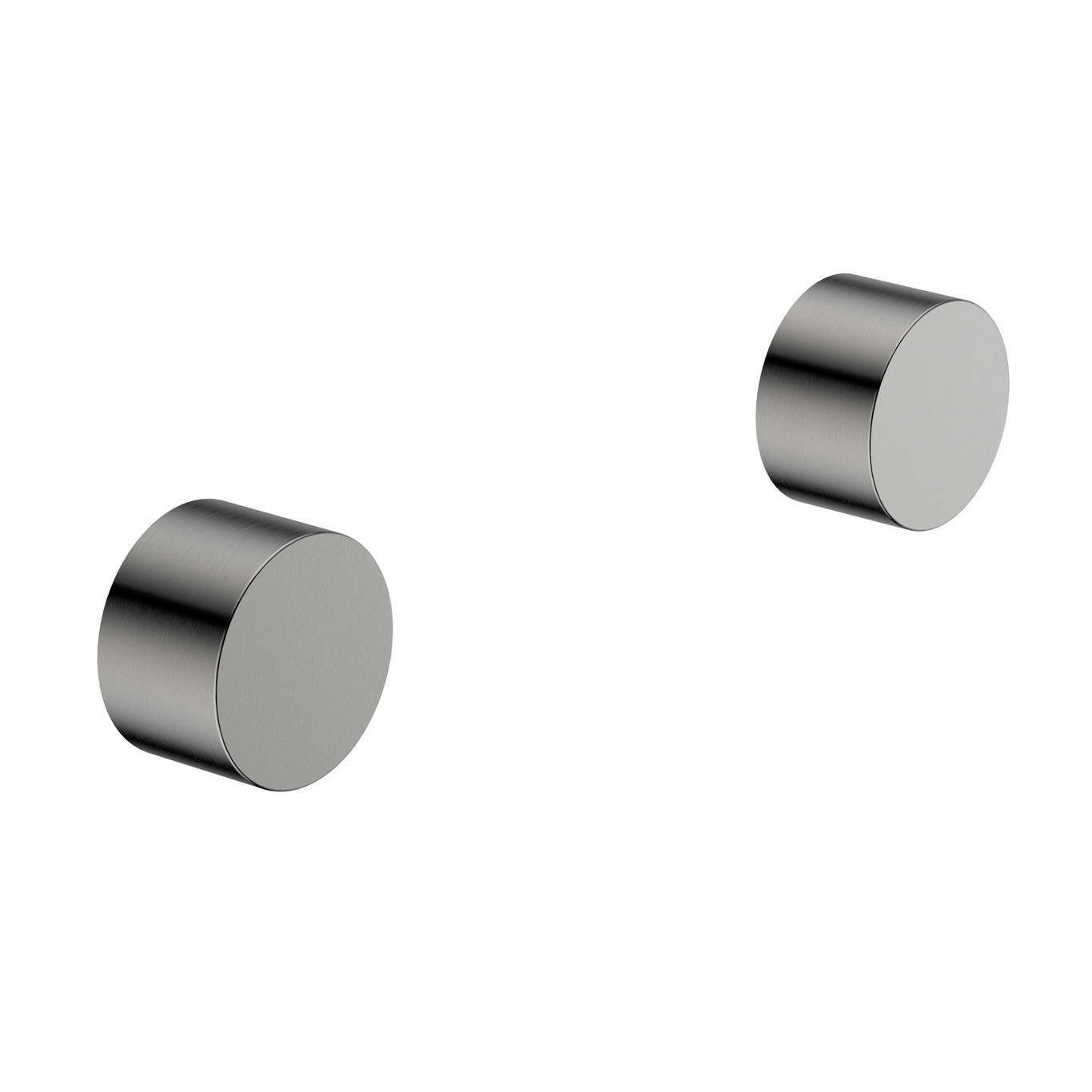 Tana Quarter Turn Wall Top Assemblies Brushed Nickel