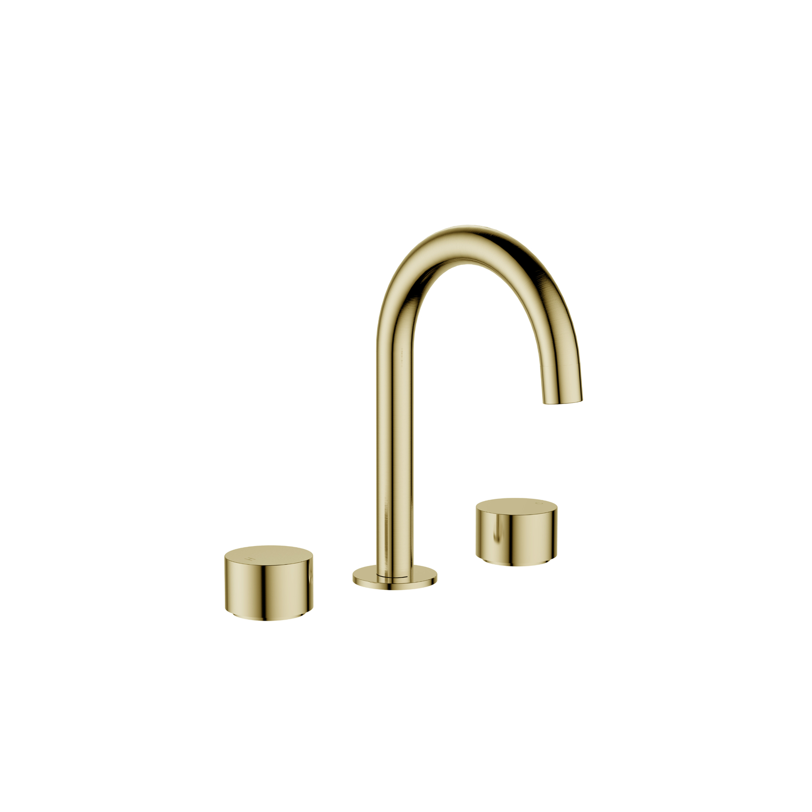 Tana Quarter Turn Basin Tap Set Brushed Gold