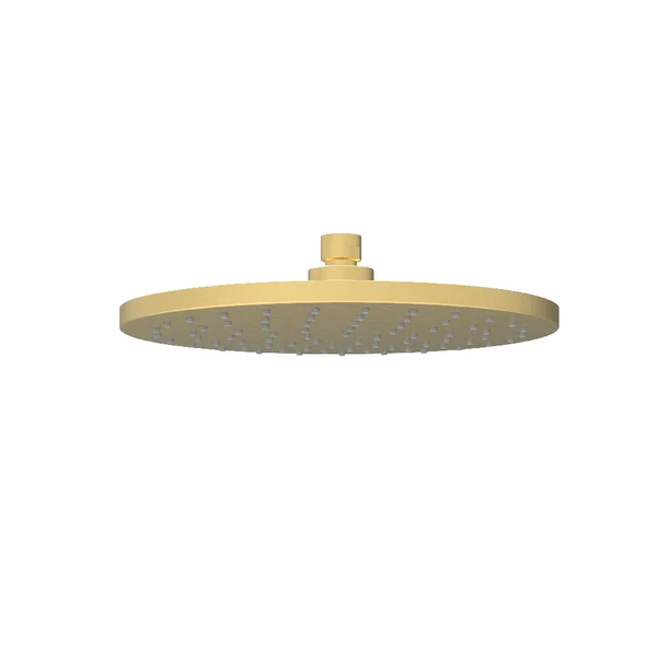 Otus Round Shower Head Brushed Gold