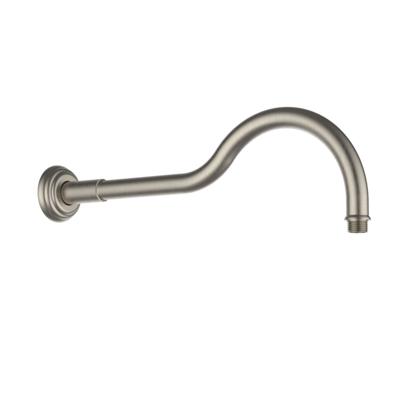 Clasico Shower Arm In Brushed Nickel