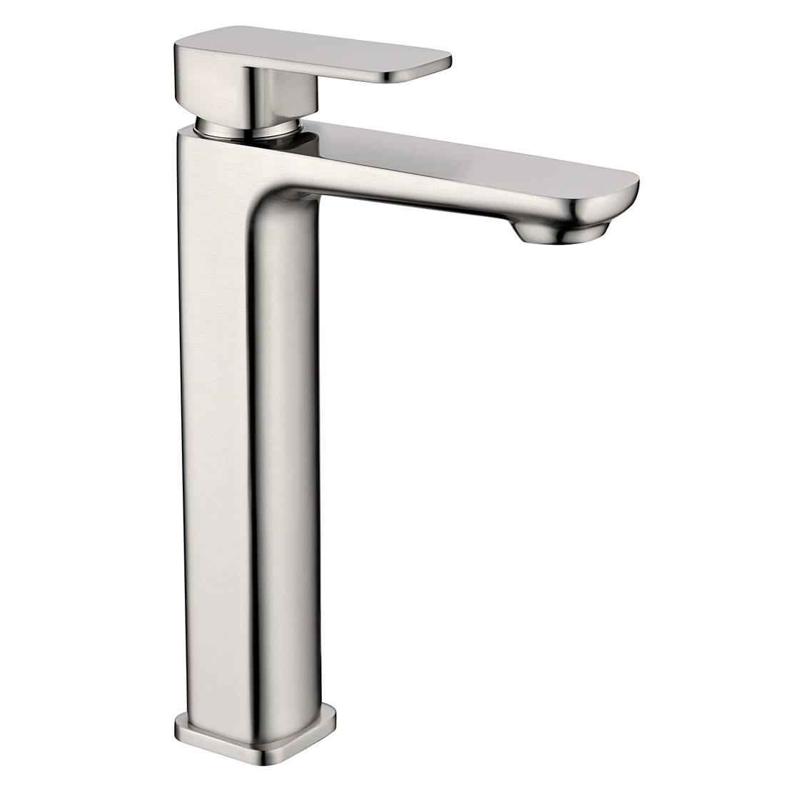 Nova High Rise Basin Mixer Brushed Nickel