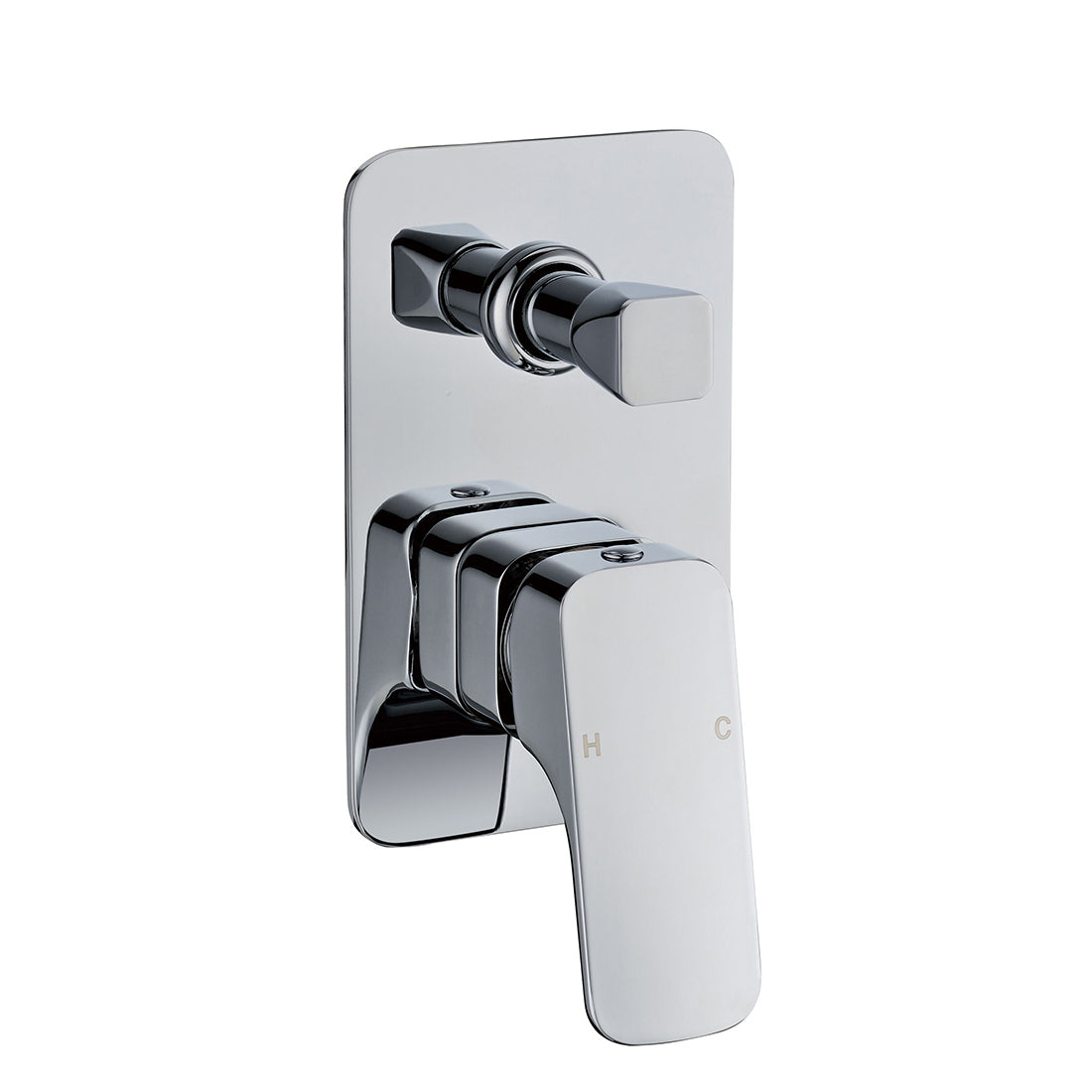 Nova Wall Mixer With Diverter Chrome