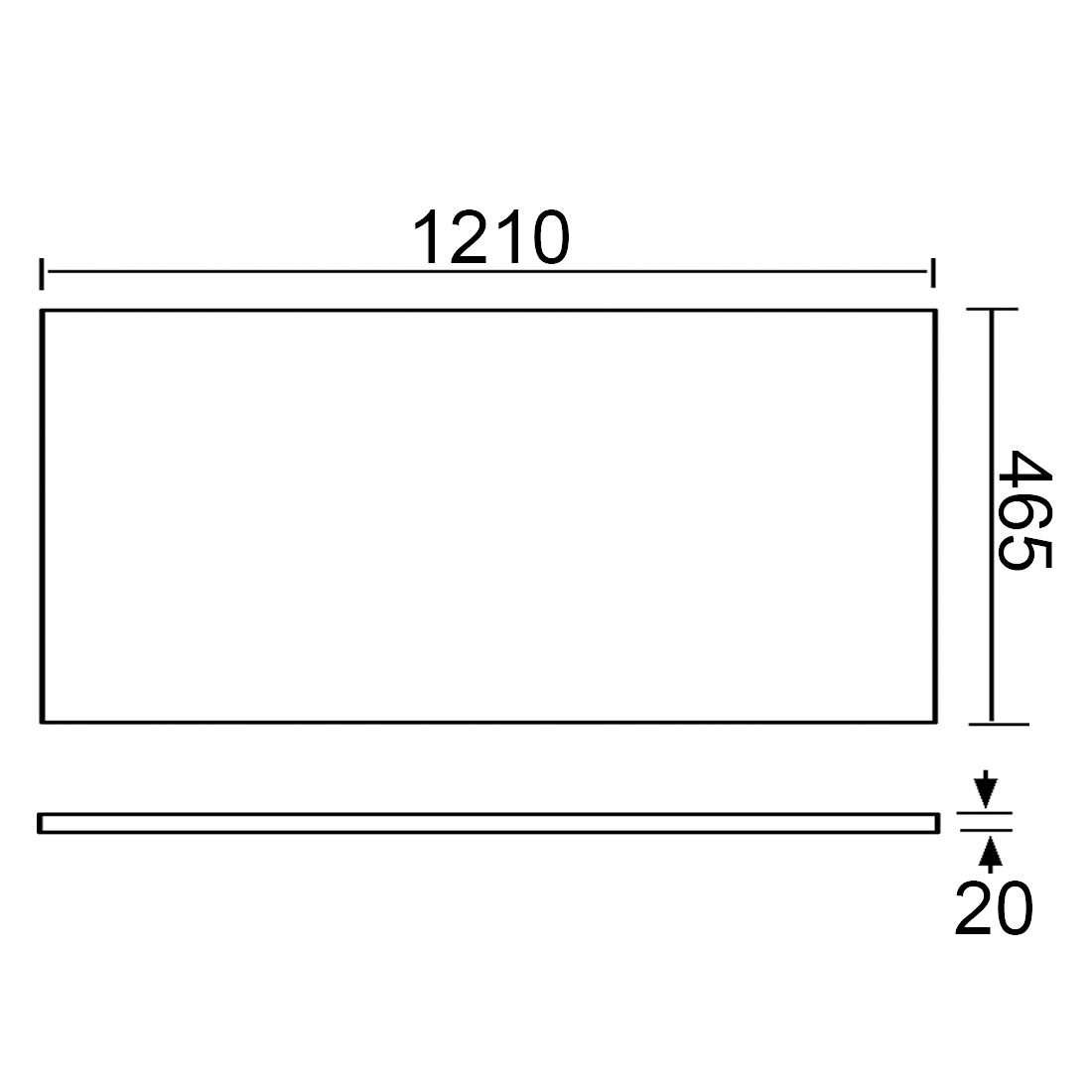 Calacatta Quartz Stone 1210mm