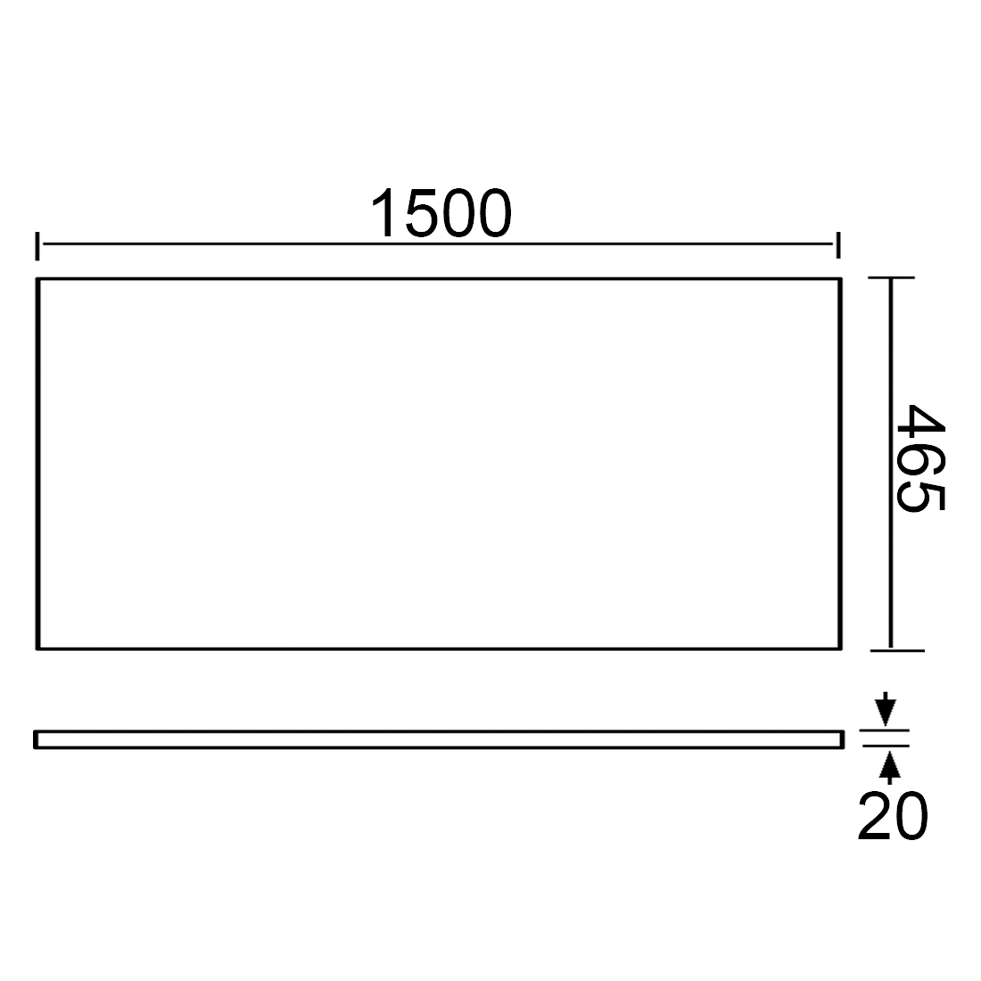 Calacatta Quartz Stone 1500mm